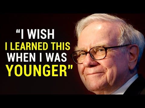 Warren Buffet's Life Advice Will Change Your Future (MUST WATCH) thumbnail