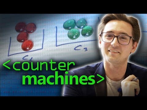 Turing Machine Alternative (Counter Machines) - Computerphile thumbnail