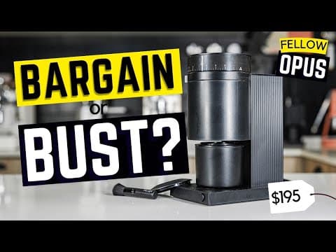 NEW FELLOW OPUS GRINDER REVIEW thumbnail