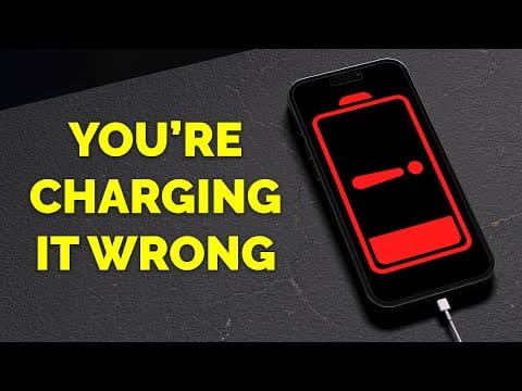 Are YOU charging your iPhone correctly? thumbnail