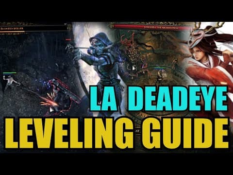 Leveling Guide for Lightning Arrow Deadeye - Path Of Exile 2 0.3 thumbnail