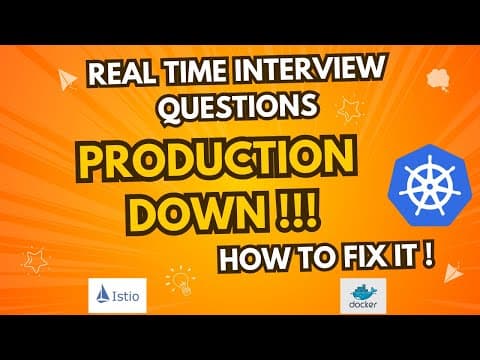 Top DevOps Interview Scenarios 🔥 Real Issues & Solutions for 2025!! thumbnail