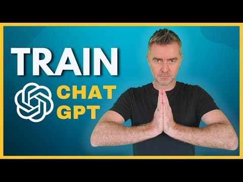 How to Train Chat GPT on Your Business 🎓 thumbnail