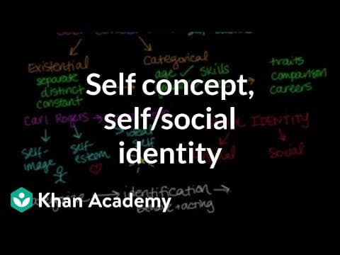 Self concept, self identity, and social identity | Individuals and Society | MCAT | Khan Academy thumbnail