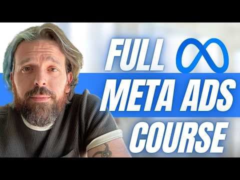 The BEST Meta Ads Course From Setup to Scaling Success thumbnail