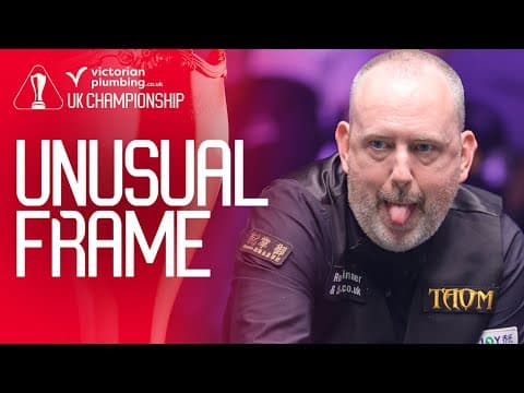 QUIRKY FINISH TO LONG FRAME! Mark Williams v David Gilbert | 2025 Victorian Plumbing UK Championship thumbnail