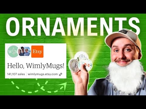 Etsy Ornament Goldmines 2025! (Top Niches) thumbnail
