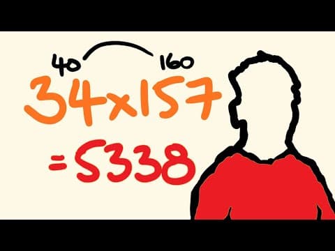 How to mentally multiply big numbers thumbnail