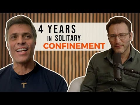 4 Years in Solitary Confinement with political prisoner Leopoldo Lopez | A Bit of Optimism Podcast thumbnail
