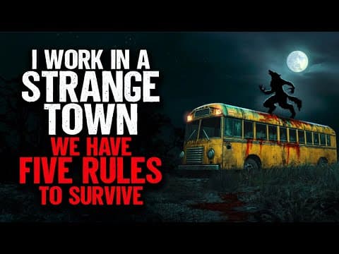 I Work in a Very Strange Town. We have FIVE RULES to Survive. thumbnail