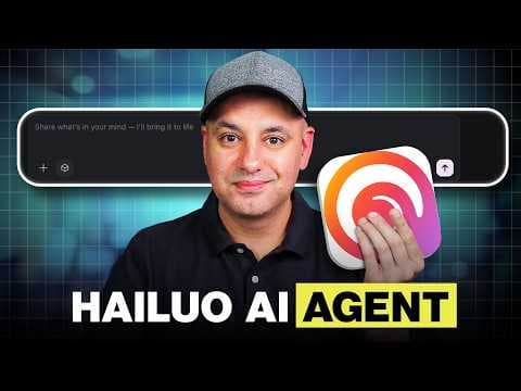How to use Hailuo AI Agent for media creation thumbnail