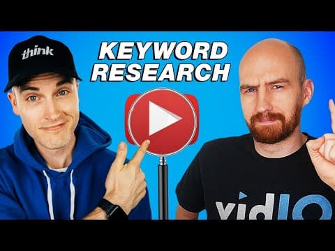 How to Do Keyword Research for YouTube! thumbnail