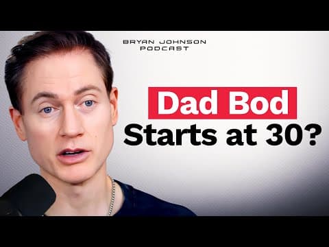 ‘Dad Bod’ Science, Bone Density & Protein Myths | Bryan Johnson Podcast thumbnail