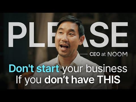 Advice for the future entrepreneurs l Saeju Jeong (2/2) thumbnail