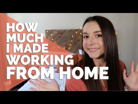 Making Money While Working From Home | 2020 April Income Report thumbnail