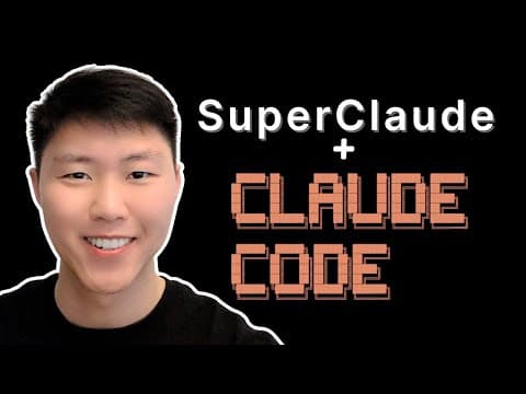 Claude Code Done Right | The SuperClaude Method thumbnail