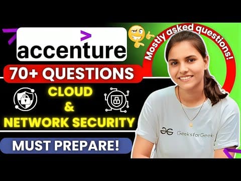 70+ Cloud & Network Security Questions Asked in Accenture #accenture_exam_questions #fresherhiring thumbnail