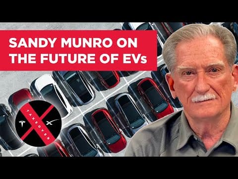 X Takeover 2025: Sandy Munro (@MunroLive ) Engineering the future of EVs w/ @HyperChangeTV thumbnail