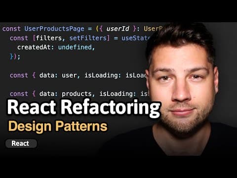 Refactoring a React component - Design Patterns thumbnail