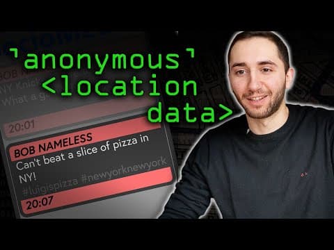 Can Location Data Be Truly Anonymous? thumbnail