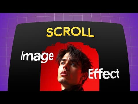 Make this Image Turbulence Reveal Effect on Scroll with Elementor | Advanced SVG Filter Animation thumbnail