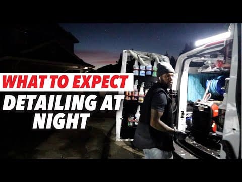 What To Expect Detailing At Night - Hunter's Mobile Detailing thumbnail