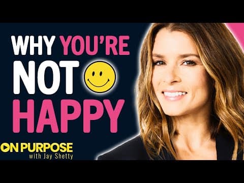 "This Is Why You're NOT HAPPY In Life!" (Happiness Formula Explained) | Danica Patrick & Jay Shetty thumbnail