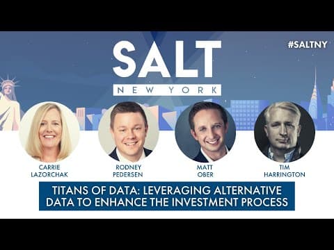 Titans of Data: Leveraging Alternative Data to Enhance the Investment Process | #𝐒𝐀𝐋𝐓𝐍𝐘 thumbnail