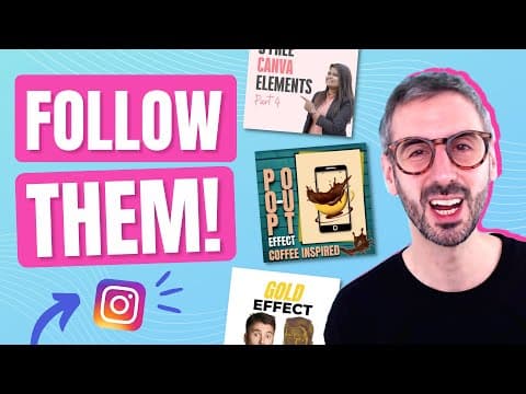 Inspiration for Instagram｜3 Canva Creators to Follow thumbnail