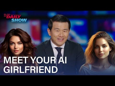 Ronny Chieng Wants You to Break Up With Your AI Girlfriend | The Daily Show thumbnail