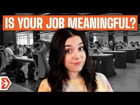 How to Determine If You're Stuck in a Meaningless Job thumbnail