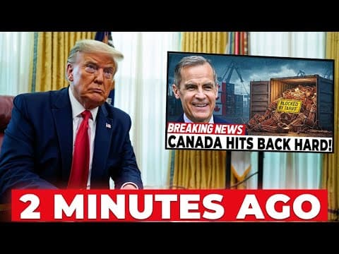 Trump FURIOUS as Copper Tariff Backfires – Canada’s Bold Retaliation Strikes Back thumbnail