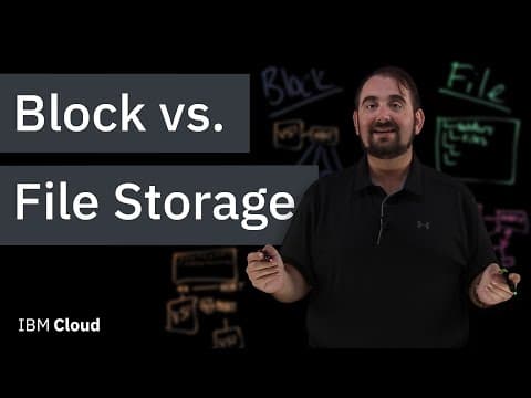 What Are the Differences Between Block and File Storage? thumbnail