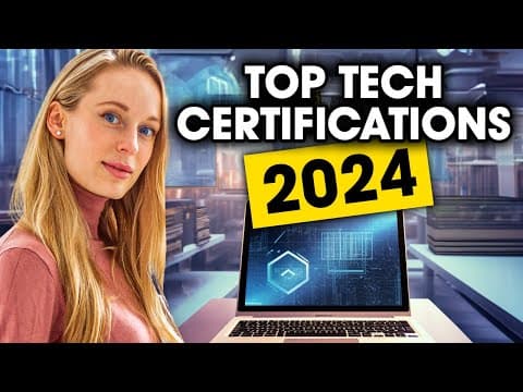 What Are the TOP Tech Certifications for 2024? And How Much Do They Pay? thumbnail