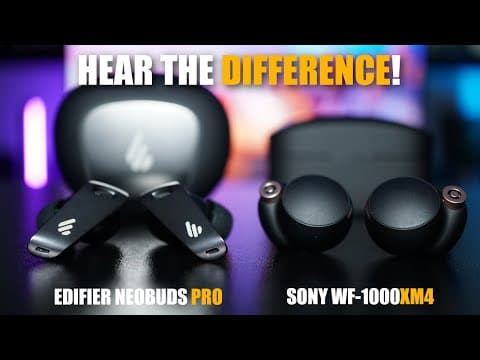 Edifier NeoBuds Pro vs THE BEST! 😲 (Sony WF-1000XM4) thumbnail