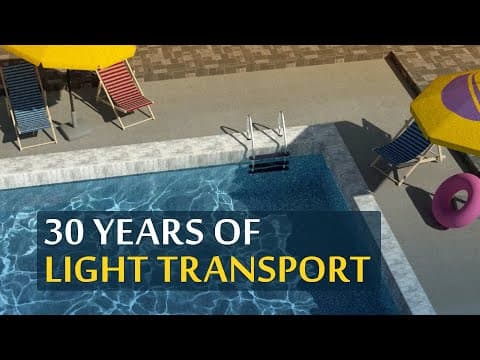 Beautiful Results From 30 Years Of Light Transport Simulation! ☀️ thumbnail
