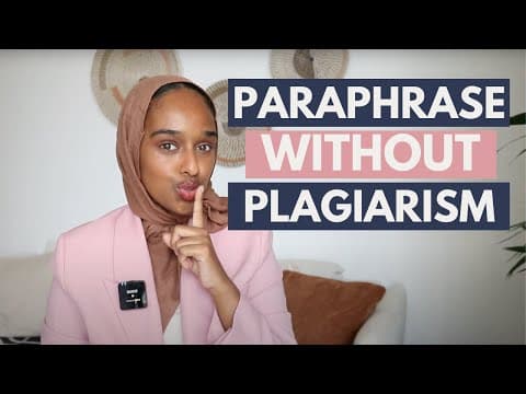 How To Paraphrase Using AI Without Getting Detected thumbnail