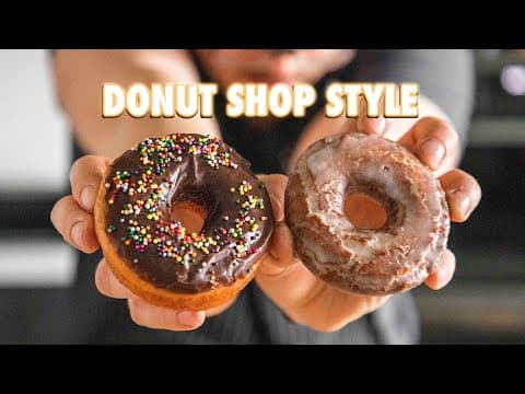 Making Easy Classic Donuts At Home thumbnail