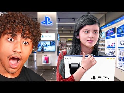 KID GETS CAUGHT STEALING PS5!! thumbnail