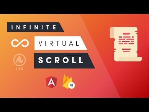 How to Implement Virtual Scrolling in Angular 7 thumbnail