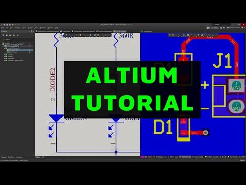 Altium Designer 22 Tutorial - Quick & Easy |  Step by Step thumbnail