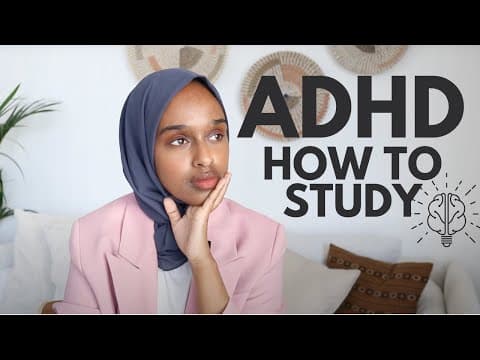 How to Focus While Studying with ADHD: 8 Effective Tips thumbnail