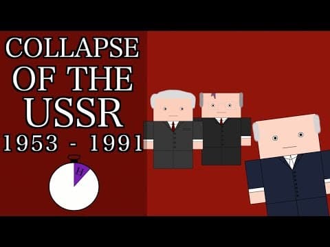 Ten Minute History - The Decline and Dissolution of the Soviet Union (Short Documentary) thumbnail