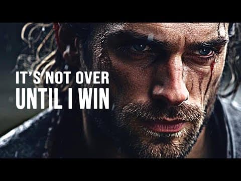 YOU MUST NOT STOP - Morning Motivational Speech thumbnail