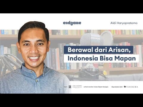Aldi Haryopratomo: Indonesia Mapan & Mendunia Lewat Kolektivisme | Endgame #38 thumbnail