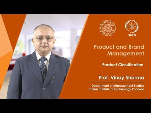 Lecture 08: Product Classification thumbnail