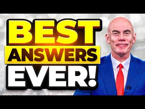 ‘BEST ANSWERS’ to the 7 MOST-ASKED INTERVIEW QUESTIONS! thumbnail