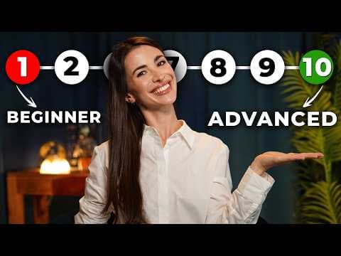 If I started learning English in 2025, I would do this (10 steps) thumbnail