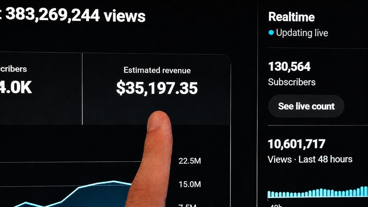 YouTube video player