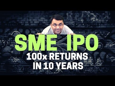 113x Returns in just 10 Years | How the little-known SME IPO became India's biggest Wealth Creator thumbnail